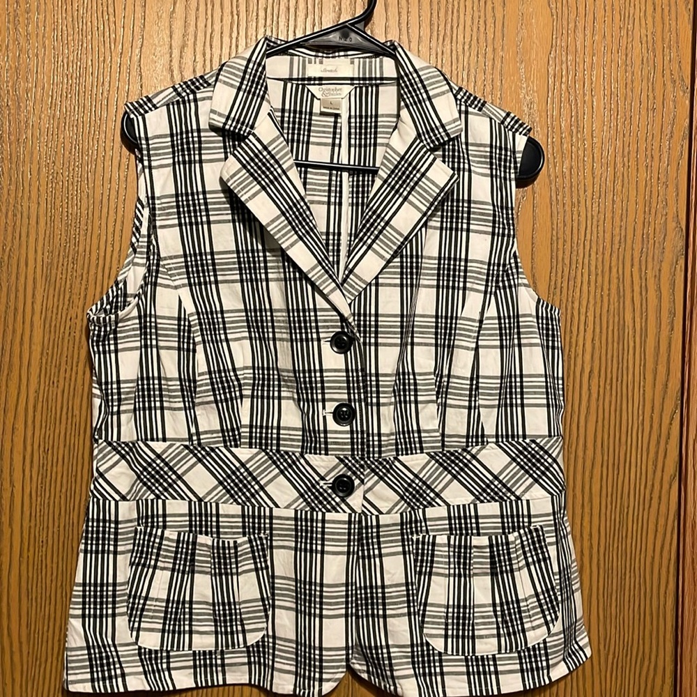 Christopher and Banks stretch style dress top